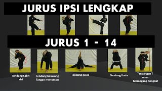 Jurus 114 Lengkap Jurus Pencak Silat Kategori Tunggal IPSI [upl. by Aihtniroc]