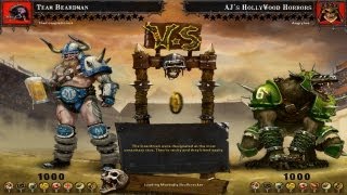 Angry Joe vs The Completionist  BloodBowl Week 1 [upl. by Jesselyn]