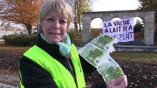 La mobilisation des gilets jaunes à Avallon 89 [upl. by Massab]