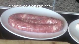 lAl·leluia de la llonganissa amb el Cuiner mut i Monsieur Cuisine Connect Butifarra sausage [upl. by Lashar]