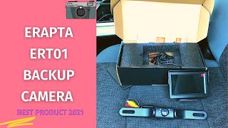 ERapta ERT01 Backup Camera Review amp User Manual  Best Backup Camera [upl. by Eerrahs625]