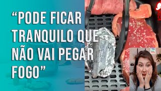 CHURRASCO na AIR FRYER  NÃO FAÇA [upl. by Maleeny]