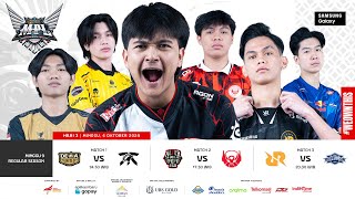 🔴 LIVE  MPL ID S14  Regular Season Hari 3 Minggu 9  Bahasa Indonesia [upl. by Deroo]