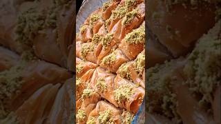 Baklava  Easy Authentic Baklava At Home ytshorts ytshort yt [upl. by Jestude]