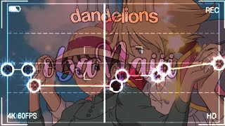 DandelionsRuth BAudio CAPCUT edit [upl. by Liamsi]