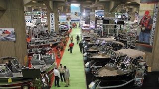 Découvrez en images le Salon du bateau et des sports nautiques de Montréal 2016 [upl. by Niessuh]