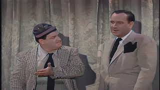 Abbott amp Costello  Whos on First  AI Upscaled amp Colorized 60FPS Remastered Audio [upl. by Regdirb318]