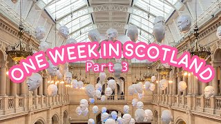 ☆One Week In Scotland Part 3  Glasgow West End Kelvingrove Art Gallery amp Hidden Lane ☆ [upl. by Winifield]