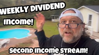 THE ART OF WEEKLY DIVIDEND MONEY GETTING secondincomestream [upl. by Aldin]