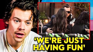 Harry Styles SPOTTED With Mystery Woman After Split With Olivia Wilde [upl. by Cordelia164]