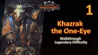 1 Khazrak the One Eye  Laurelorn Destroyed and WAR with Greenskins  Legendary  No Commentary [upl. by Narad443]