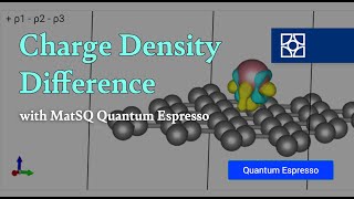 Materials Square Charge Density Difference  Quantum Espresso [upl. by Jevon]