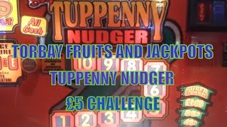 TUPPENNY NUDGER £5 CHALLENGECHRISTOPHER OROURKE SHOUT OUT [upl. by Enialb]