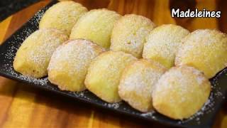 Madeleines Recipe  French Butter Cookies  How to make Classic French Madeleines [upl. by Aineval506]