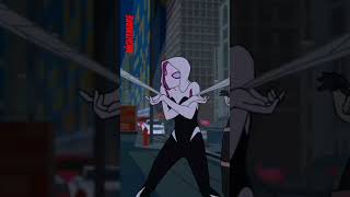 Marvel rising spider Gwen ryona part 2  final shorts [upl. by Yerffe]