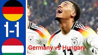 Germany vs Hungary 11 🚨🚨 highlights video [upl. by Polard]