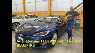 Tesla Model S Raven  Übernahme BLUΞFIRΞ [upl. by Dare]