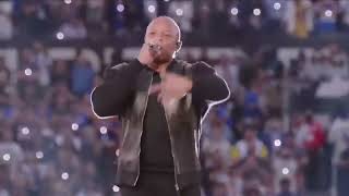 SuperBowl LVI Halftime Show 2022 UNCENSORED ft Dr Dre Snoop Dogg 50 Cent Eminem [upl. by Fornof684]