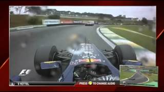 AllOnBoard Race Sebastian Vettel Brazil 2012 Part8 [upl. by Naujet995]