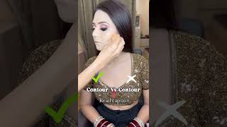 Contour ❌Contour ✅yt viralvideos supportmychannel youtubeshorts makeuptutorial tipsandtricks [upl. by Kcin]