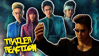 YU YU HAKUSHO LIVE ACTION  OFFICIAL TRAILER REACTION [upl. by Zita122]