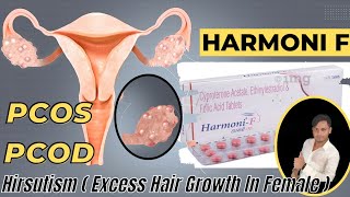 Harmoni f tablet in hindi  Cyproterone Folic acid And Ethinyl Estradiol Tablets In Hindi [upl. by Annaeel]