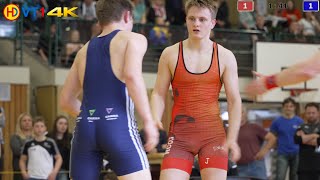 🤼  Wrestling  Swiss Championships 2022 Juniors Freestyle  60kg Gold  STEIGER vs ZBERG [upl. by Arita29]