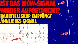 Ist das WOWSignal wieder aufgetaucht  Radioteleskop empfängt ähnliches Signal [upl. by Aneekal]