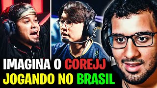 🚨 COREJJ E TITAN JOGARAM CONTRA NA CHAMPIONS QUEUE ABSOLUT REAGE [upl. by Yenhoj195]