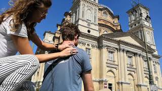 Italy meets Santuario di Vicoforte  ASMR shoulder massage KIOTOAPPARENZA [upl. by Artap]