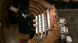 Orgelmarathon  Bach Praeludium und Fuge ESDur Olivier Latry [upl. by Sinnel206]