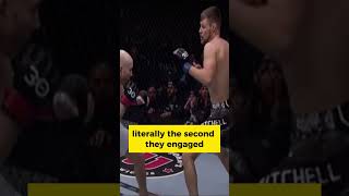 Josh Emmett KNOCKS OUT Bryce Mitchell [upl. by Hawthorn139]