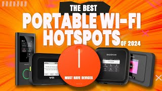 The BEST Portable WiFi Hotspots of 2024  MUST Have Devices  techtrendscentral wifi wifidevice [upl. by Par]