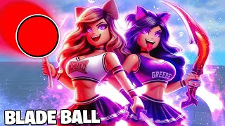 BLADE BALL TOXIC EGIRLS MUST BE STOPPED Trolling Online Daters in Roblox Blade Ball [upl. by Shayn]