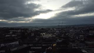 LOOKING AT BRIDGEND WHERE THE NEW BRIDGEND COLLAGE GOING WITH A BIRD EYE VIEW WITH MY DJI DRONE [upl. by Oina]