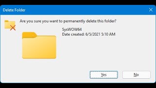 Windows 11 without SysWOW64  Are 32 bit apps long gone [upl. by Psyche]