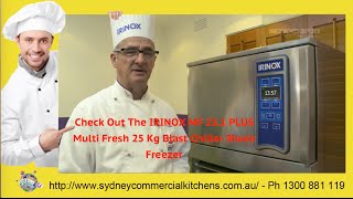 IRINOX MF 25 1 PLUS 25 Kg Blast Chiller Shock Freezer [upl. by Vinn463]