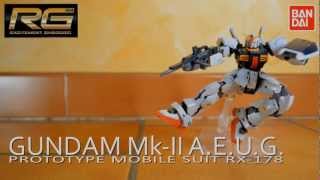 Katsuhonos Stop Motion Review  RG 1144 Gundam MkII AEUG Ver [upl. by Kati]