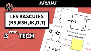 ÉLECTRIQUE  Part 10  ⚡  Résumé sur les Bascules RSRSHJKDT [upl. by Aeila]