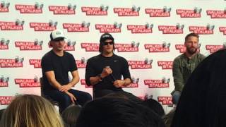 Norman reedus and Andrew lincoln panel walker stalker con london 2016 [upl. by Lyrred]