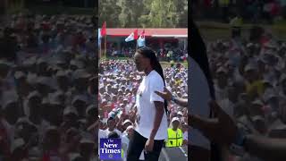 Bruce Melodie and Bwiza perform hit song ‘Ogera’ for RPF Inkotanyi supporters [upl. by Anitsihc233]