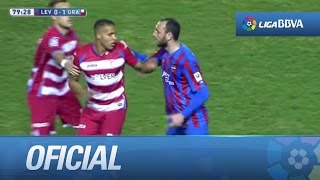 Rifirrafe entre Ramis y El Arabi ven la tarjeta roja [upl. by Arrat427]