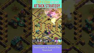 Top 0202 Th14 Attack Strategy  Dragon Riders With Inferno Dragons cocshorts [upl. by Mindy]