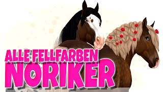 ALLE NORIKER FELL FARBEN  NORIKER PREIS 🐴 NEUE PFERDE  Star Stable SSO [upl. by Whitcomb991]