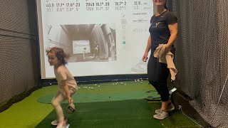 Luella’s first Golf Lesson golf [upl. by Docile414]