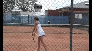 Mervana Jugic Salkic vs Lea Tholey St Gaudens ITF 2012 p3 [upl. by Premer]