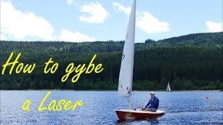 How to Gybe a Laser [upl. by Auqeenwahs]