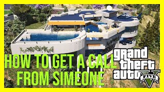 How to get a call from Simeone to buy a house in GTA 5 [upl. by Imerej]