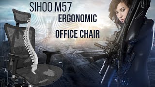 Sihoo m57 Review  Is it Best Ergonomic Office Chair [upl. by Accissej]