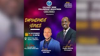 EMPOWERMENT SERVICE With Pastor NGOGA Christophe EV HERITIER 01112024 [upl. by Learrsi]